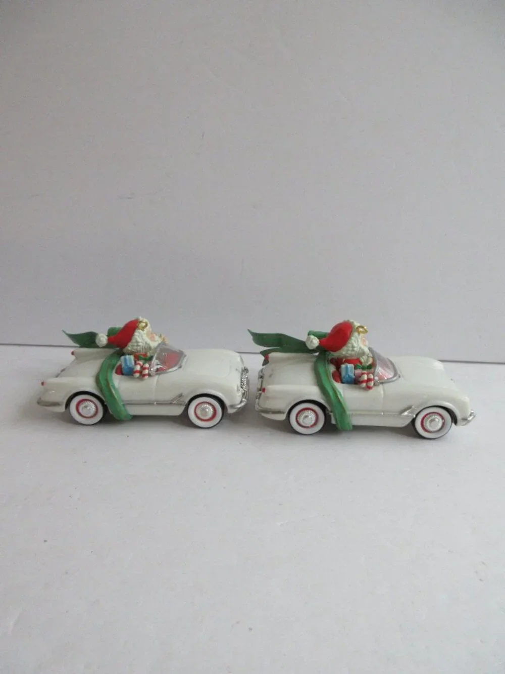 2 Enesco Dream Wheels Corvette 40th Anniversary Limited Edition Ornament 1993